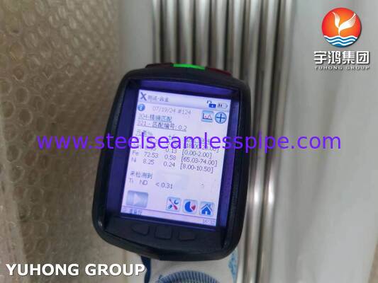 ASTM A249 TP304 Roestvrij staal gelast helder gebrand buis voor brouwerijen, elektropolieerde buis