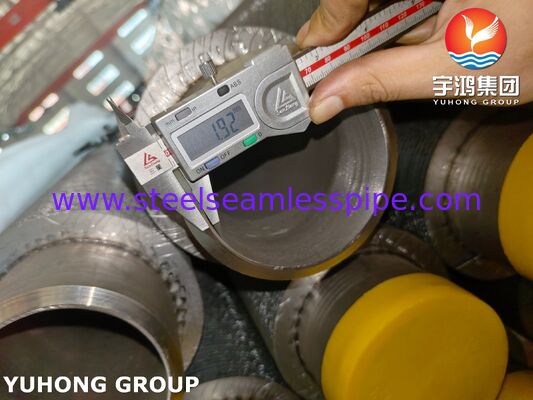 HFW-slangen ASTM A312 TP347H roestvrij staal voor boilers voor afvalwarmte