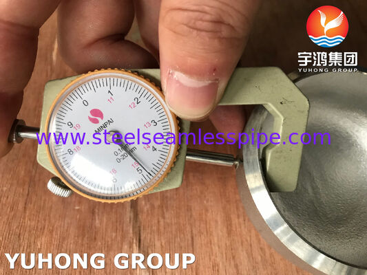 A403 WP304L-S Dop, B16.9 Koolstofarm Roestvrij Staal Stomplas Fitting Voor Hydraulische Techniek