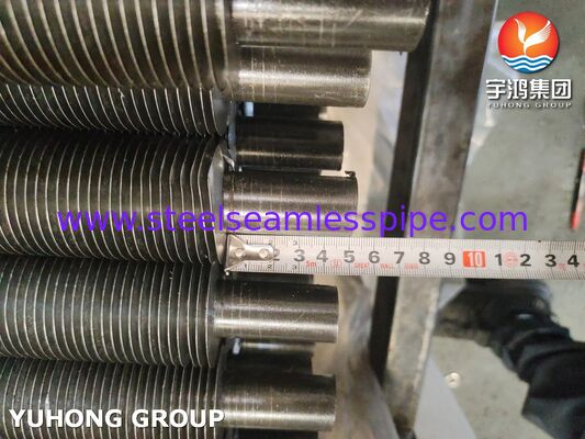 ASTM A179 koolstofstaal naadloos G-type ingebedde vin buis voor HRSG ketel Economizer en superheater