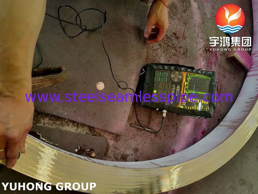 ASME SB171 C70600 CuNi 90/10 Gesmede ring voor zeewater- en maritieme systemen