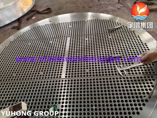 ASME SA336 F5 buisplaat voor hogedrukwarmtewisselaars