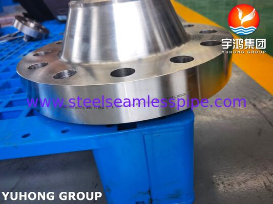 ASTM B564 UNS N10276 / Hastelloy C276 Sweishalsflens, opgeheven gezicht (RF) klasse 150/300/600, voor zeewaterontzilting