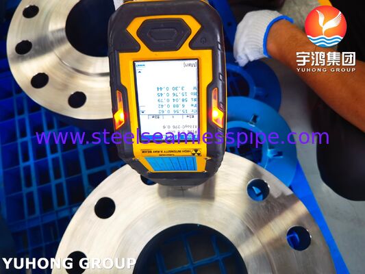 ASTM B564 UNS N10276 / Hastelloy C276 Sweishalsflens, opgeheven gezicht (RF) klasse 150/300/600, voor zeewaterontzilting