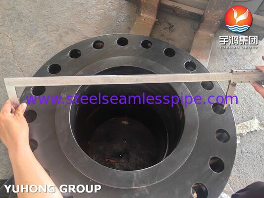 ASTM A694 F56 Carbon Steel Flenzen WNRF / Weld Neck Flens voor Hoge Druk Service