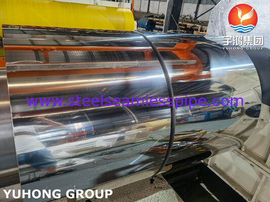 ASTM A240 SS304 ROSTLOS STEEL PRECISIE STRIEP BA voor sensorelement