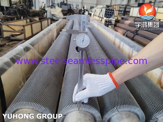 ASTM A312 TP304H Serrated Finned Tubes for Boilers & Heat Exchangers