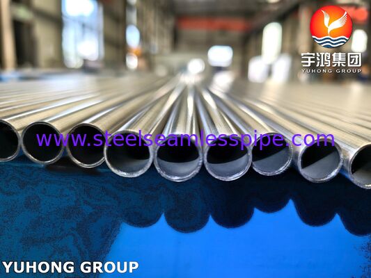 ASTM B163 Incoloy 800H Nickel Alloy Tube Solution Gekoelde naadloze buizen voor warmtewisselaars