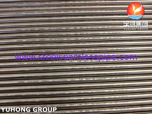 ASTM B163 Incoloy 800H Nickel Alloy Tube Solution Gekoelde naadloze buizen voor warmtewisselaars