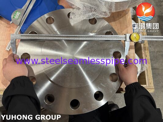 ASTM A182 F51 Duplex 2205 Blindflens ASME B16.5 BLRF Flens Duplex Staal Flens