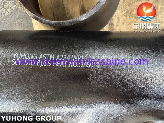 ASTM A234 WP11 CL2 legeringsstaal gelijk Tee CrMo legeringsstaal Buttweld Pipe Fitting B16.9