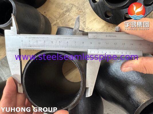 ASTM A234 WP11 CL2 legeringsstaal gelijk Tee CrMo legeringsstaal Buttweld Pipe Fitting B16.9