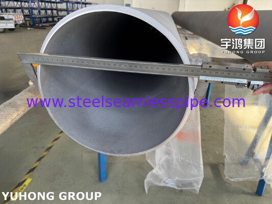 ASTM B725 UNS N04400 gelaste nikkellegeringspijp Monel 400 gelaste pijp