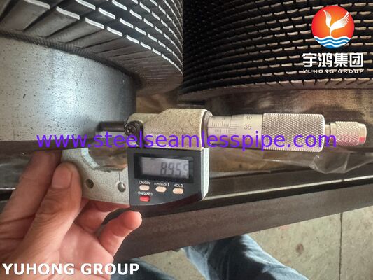 Gezweefde vinnenbuizen ASTM A335 P22 basis & 1Cr13 vinnen