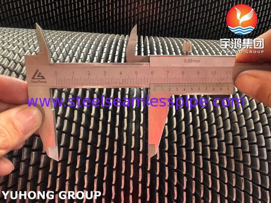 Gezweefde vinnenbuizen ASTM A335 P22 basis & 1Cr13 vinnen
