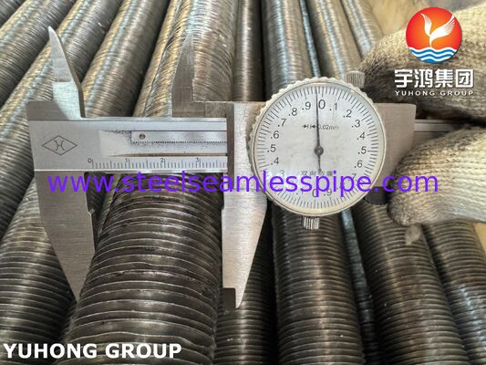 L-Type Wound Finned Tube (ASME SA179 Steel Tube with AL1060 Aluminum Fin)