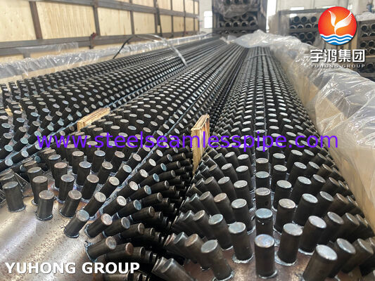 Studded Finned Tubes A213 T9 Base Tube CS Studs for Fired Heaters