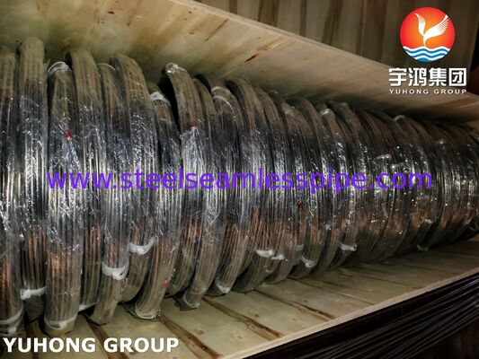 ASTM A269 TP316L Bright Annealed Stainless Steel Coiled Tube voor hydraulische leidingen