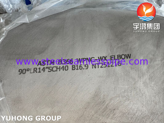 ASTM B366 WPNC Elbow UNS N04400 / Monel 400 Buttweld Pipe Fittings 90 graden LR Elbow