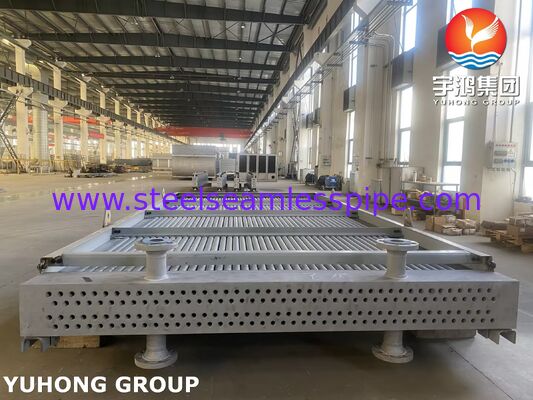 API 661 Induced Draft ASTM A214 Tube Aluminium Fin Air Cooler voor olie- en gasraffinaderijen