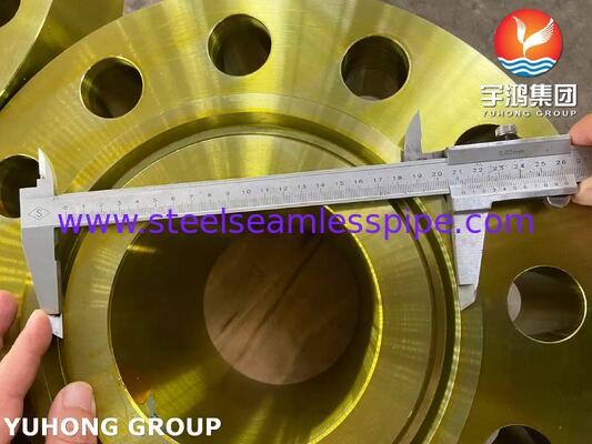 ASTM A694 Klasse F42 Carbon Steel Flange Gesmeed Las Neck Flange WNRTJ Flange