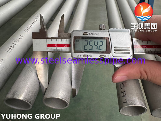 ASME SB163 UNS N08825 Inconel 825 Seamless Tube, Ni-Cr-Mo-Cu Alloy Steel for Condensers and Heat Exchangers