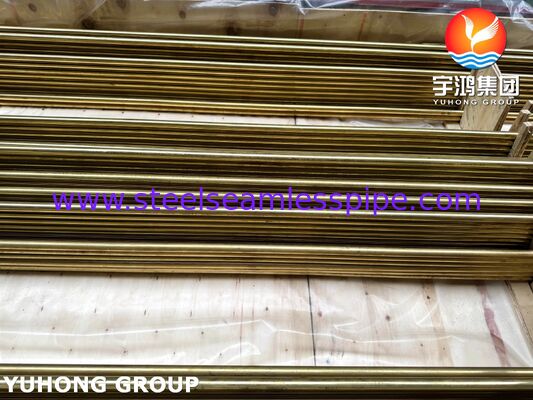 ASTM B111 C44300 Admiralty Brass Precision U Bend Tube voor condensatoren en warmtewisselaars