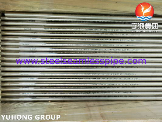ASME SB338 UNS R50400 Naadloze Titanium Buizen voor Condensors en Warmtewisselaars