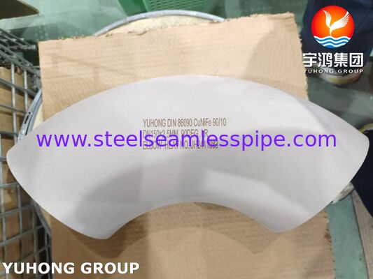 DIN 86090 CuNi 90/10 Elbow voor marine- en zeewaterleidingen