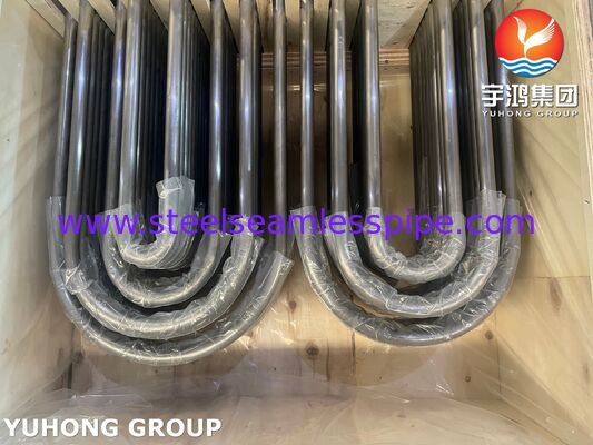 Monel 400 warmtewisselaar ASME SB163 UNS N04400 naadloze U-buigbuis van nikkellegering
