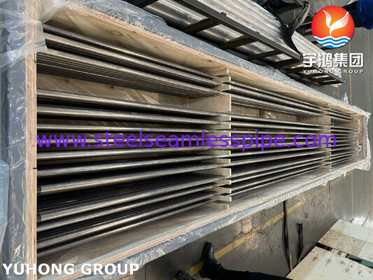 Monel 400 warmtewisselaar ASME SB163 UNS N04400 naadloze U-buigbuis van nikkellegering