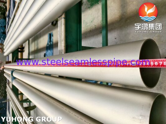 Duplex2205 ASTM A790 UNS S31803 Duplex Stainless Steel Seamless Pipe For Seawater System