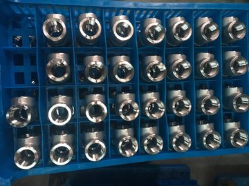 RVS gesmede montage, A182 F304L, F316L, ASME B16.11, NPT, SW, 90 ° ELOW, 3000 #, 6000 #, 1/2 &quot;