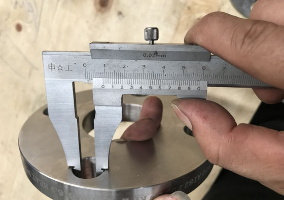 ASTM A182 F53 (S32750,  2507), Super Duplexstaalflens, ZO rf 1“ KLASSE 150 B16.5