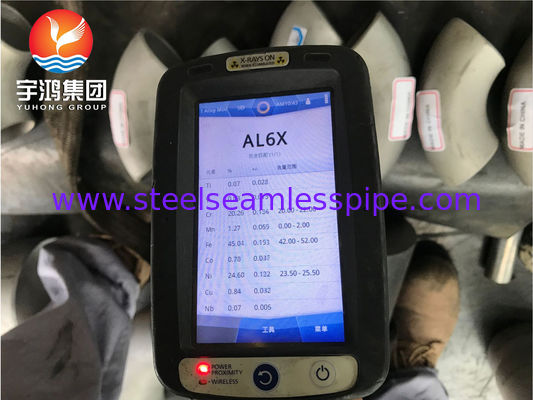 ASTM B366 AL6XN UNS N08367 Elleboog Super Austenitische roestvrijstalen pijpfitting