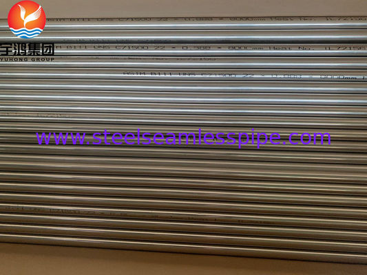 B111 / SB111 C71500 Koper Nikkel Buis O61 Gegloeid, Koudgetrokken Naadloze Buis voor Verdamper