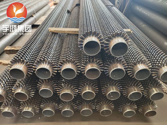ASTM A312 TP316L Studded Tube van roestvrij staal voor warmtewisselaar
