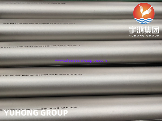 B514 INCOLOY 800H GESLEDDE PIPE UNS N08810 NIKKEL-IJZER-CHROMIUM legering