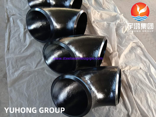 ASTM A234 WPB Carbon Steel Elbow, Long Radius (LR), Butt-weld Pipe Seamless Fitting B16.9