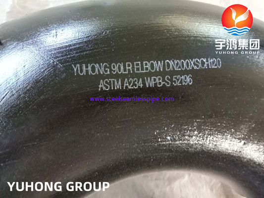 ASTM A234 WPB Carbon Steel Elbow, Long Radius (LR), Butt-weld Pipe Seamless Fitting B16.9