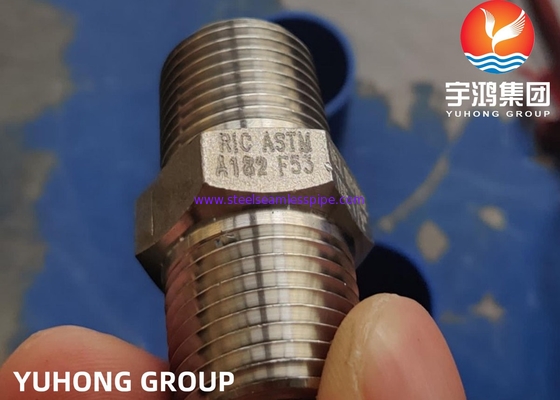 GESMEED 90 GR.-DE ELLEBOOGafmetingen VAN DE CONTACTDOOSlas   NPS 1/2 TOT 4 ASTM A182 F53