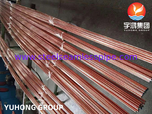 ASTM B111 / ASME SB111 TP2 UNS C12200 DHP koperbuis naadloze warmtewisselaarbuis