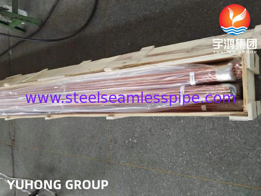 ASTM B111 / ASME SB111 TP2 UNS C12200 DHP koperbuis naadloze warmtewisselaarbuis