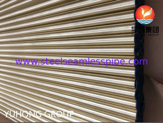 ASTM B111 C44300 O61 naadloos koperen buis koper ronde buis voor warmtewisselaar toepassingen