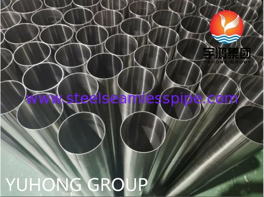 Naadloze stalen naadloze afwerking rollende buizen ASTM A270 TP304 Thin Walled Tube
