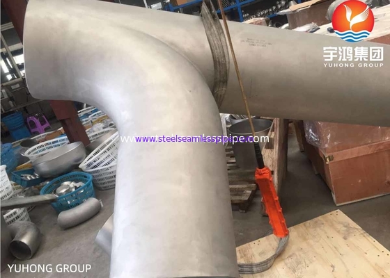 ASTM B366 Inconel 600 / UNS N06600 Geswept Tee Nickel Alloy Steel Fitting
