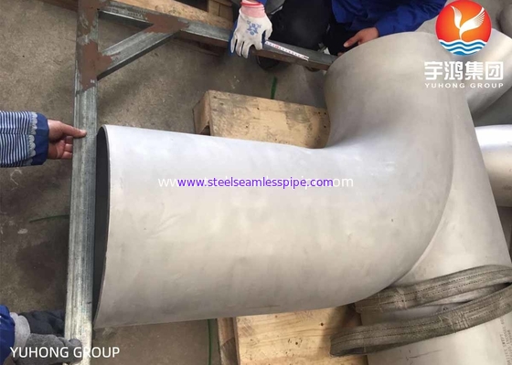 ASTM B366 Inconel 600 / UNS N06600 Geswept Tee Nickel Alloy Steel Fitting