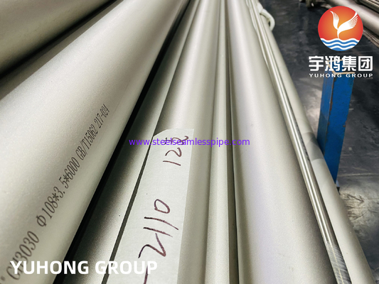 Hoogtemperatuurlegering GH3030, GB/T 15062 Ni80Cr20 naadloos nikkellegeringsbuis