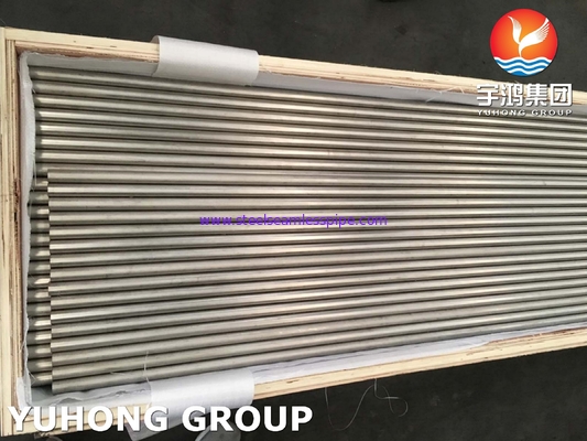 ASME SB338 GR.7 / UNS R52400 naadloze warmtewisselaarbuis van titaniumlegering