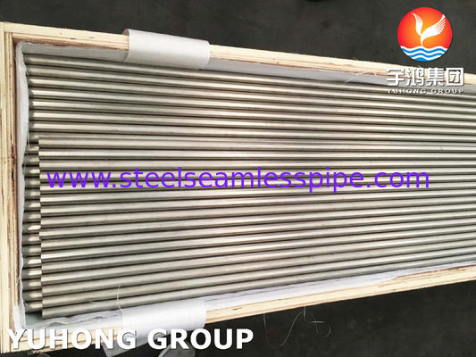 ASME SB338 Grade 7 Titanium naadloze buis UNS R52400 Warmtewisselaar Buizen